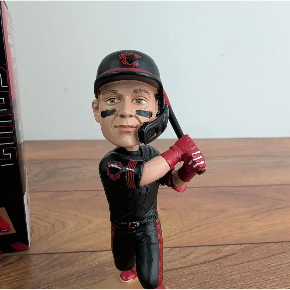 Matt McLain 2024 Cincinnati Reds City Connect Bobblehead Baseball Figure SGA MLB